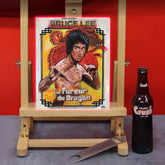 Bruce Lee Canvas Art by Chris Tutty - Enter The Dragon Martial Arts Legend